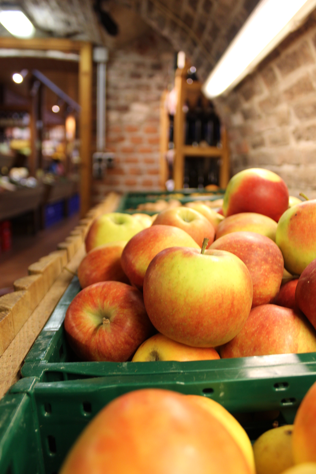 Aepfel aus dem Obstkeller